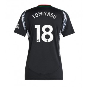 Arsenal Takehiro Tomiyasu #18 Dámské Venkovní Dres 2024-25 Krátký Rukáv